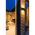 outdoor wall luminaire OVAL 14 WL IP65, black