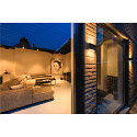 outdoor wall luminaire OVAL 14 WL IP65, black