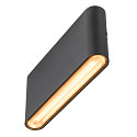 outdoor wall luminaire OVAL 18 WL IP65, black