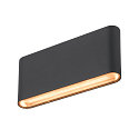 outdoor wall luminaire OVAL 18 WL IP65, black