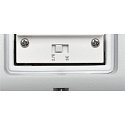 SLV outdoor wall luminaire OVAL 18 WL IP65, white