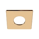 cover UNIVERSAL DOWNLIGHT IP65 square, glossy, gold