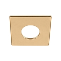 cover UNIVERSAL DOWNLIGHT IP65 square, gold matt