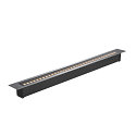 SLV floor recessed luminaire DASAR� 1200 rigid, DALI controllable, passable IP65 / IP67, stainless steel dimmable