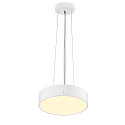 SLV wall and ceiling luminaire MEDO� PRO 30 round, DALI controllable IP50, white dimmable