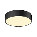 wall and ceiling luminaire MEDO� PRO 30 round IP50, black dimmable