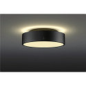 SLV wall and ceiling luminaire MEDO� PRO 30 round IP50, black dimmable