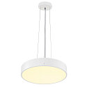 SLV wall and ceiling luminaire MEDO� PRO 40 round, CCT Switch, direct / indirect, UGR < 19 IP50, white dimmable