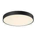 SLV wall and ceiling luminaire MEDO� PRO 60 round, CCT Switch, direct / indirect, UGR < 19 IP50, black dimmable