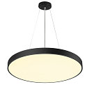 SLV ceiling luminaire MEDO� PRO 90 round, DALI controllable, CCT Switch, UGR < 19 IP50, black dimmable