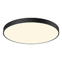 SLV ceiling luminaire MEDO� PRO 90 round, DALI controllable, CCT Switch, UGR < 19 IP50, black dimmable