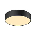 SLV wall and ceiling luminaire MEDO� 30 round, CCT Switch, direct / indirect IP50, black dimmable