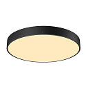 SLV wall and ceiling luminaire MEDO� 60 round, CCT Switch, direct / indirect IP50, black dimmable