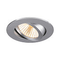SLV recessed ceiling ring NEW TRIA� 68 round, aluminium