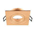 recessed ceiling ring NEW TRIA� 75 square, rose gold