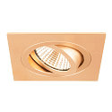 SLV recessed ceiling ring NEW TRIA� 75 square, rose gold