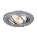 SLV recessed ceiling ring NEW TRIA� 75 round, aluminium
