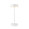 battery table lamp VINOLINA 2-CCT 2-fold, cylindrical, CCT Switch, with touch dimmer, with charging station IP54, white dimmable