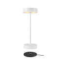 battery table lamp VINOLINA IP54, white dimmable