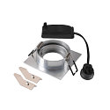 SLV ceiling recessed luminaire NEW TRIA� 68 square GU10 IP20, aluminium