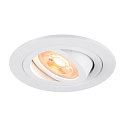 ceiling recessed luminaire NEW TRIA� 75 round GU10 IP20, white