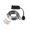 SLV ceiling recessed luminaire NEW TRIA� 75 round GU10 IP20, aluminium