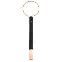 SLV battery table lamp TAHA IP65, black dimmable