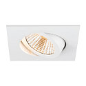 ceiling recessed luminaire NEW TRIA� UNIVERSAL square IP20, white dimmable