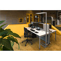 SLV floor lamp WORKLIGHT PRO IP20, grey dimmable