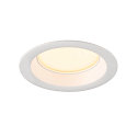 cover DOWNLIGHT V 100 slightly recessed, white