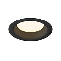 SLV cover DOWNLIGHT V 100 slightly recessed, black