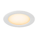 cover DOWNLIGHT V 150 flat, white