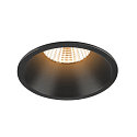 SLV recessed ceiling ring NEW TRIA� 75 round, low, black
