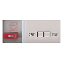 SLV linear luminaire INDUSTRY BATTEN V 1200 CCT Switch, multipower IP20
