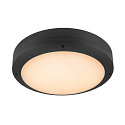 wall and ceiling luminaire OUTDOOR BULKHEAD V 360 CCT Switch, impact resistant, switchable IP65, black, lacquered 