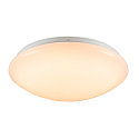 wall and ceiling luminaire SURFACE V 390 HF with sensor, CCT Switch, switchable, multipower, cambered, wired through IP44