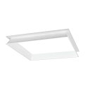 mounting frame PANEL 625 P / 625 V recessed, white, lacquered
