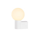 SLV wall luminaire VARYT round E14 IP44, white