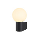 wall luminaire VARYT round E14 IP44, black