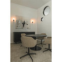 SLV wall luminaire VARYT round E14 IP44, black