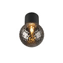 SLV ceiling luminaire VARYT round E14 IP44, black