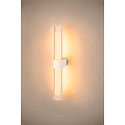 SLV wall luminaire LYGANT DOUBLE IP44, white