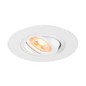 ceiling recessed luminaire NEW TRIA� 75 XL round GU10 IP20, white
