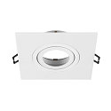 recessed ceiling ring NEW TRIA� 75 XL square, white