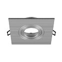 recessed ceiling ring NEW TRIA� 75 XL square, aluminium
