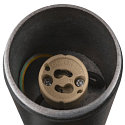 SLV wall luminaire S-TUBE GU10 IP65, black