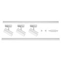 1-phase spot NOBLO� SPOT round, set of 3 IP20, white dimmable