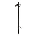SLV gorund spike luminaire HELIA SLIM POLE SINGLE IP65, black