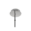 SLV pendant luminaire PANTILO CONVEX 40 E27 IP20, chrome