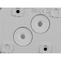 SLV outdoor wall luminaire D-RING S PHASE IP65, white dimmable